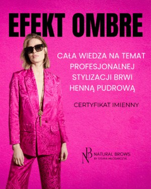 Henna Pudrowa efekt ombre